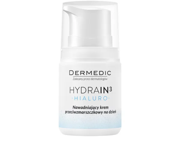 DERMEDIC Hydrain3 Hialuro drėkinantis dieninis kremas 55g